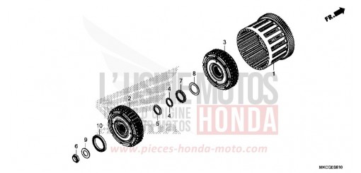 CLUTCH (DCT) GL1800BDL de 2020